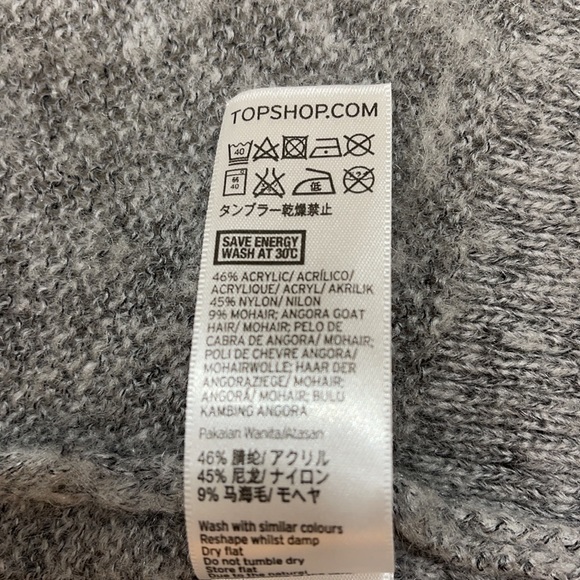 🌱 Angora Blend Long Belted Cardigan - Picture 9 of 12